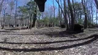 preview picture of video 'the swamp paintball park (airsoft) va easter 2015'