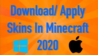 How To Download & Install Minecraft Skins | 2019/ 2020