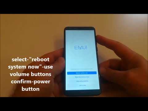 Huawei p smart 2018 factory reset