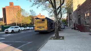 MTA bus action Bx36,Bx39,Bx40,Bx42,Bx22,And NIS buses at White Plains rd/E Tremont Av.