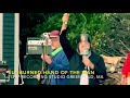 Sunburned hand of the man live in Greenfield Ma. 9-26-21