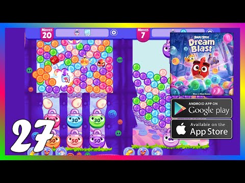 Angry Birds Dream Blast 🐦Gameplay Stage 187-193 (Android, iOS)