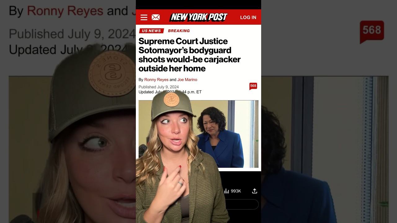 Justice Not Playing By Her Own Rules?!? #2ndamendment #shortsvideo #shortsfeed #shorts