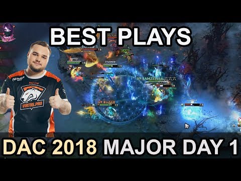 DAC 2018 Major BEST PLAYS Day 1 Highlights Dota 2 by Time 2 Dota #dota2