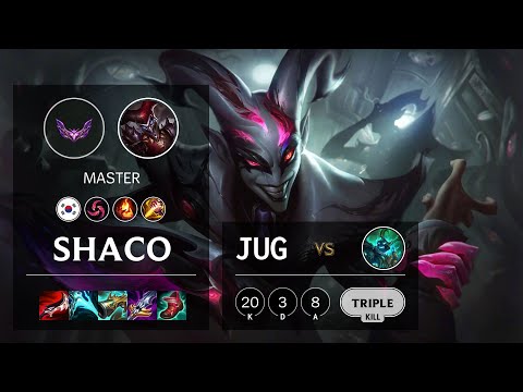 Shaco Jungle vs Hecarim - KR Master Patch 12.5