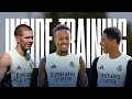 Last Training Session Before Espanyol Clash Ciudad Real Madrid