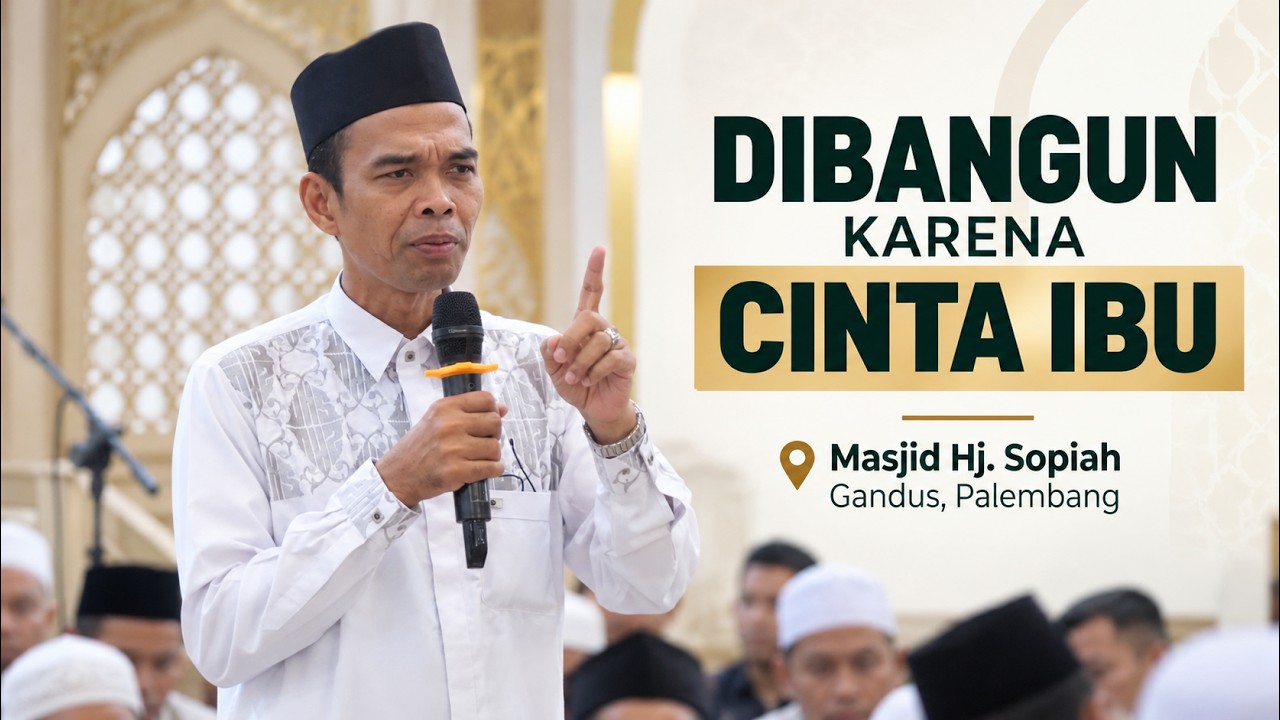 Masjid Ini Dibangun karena Cinta kepada Ibu | Masjid Hj. Sopiah Palembang