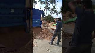 wood waste shredding machine 48in