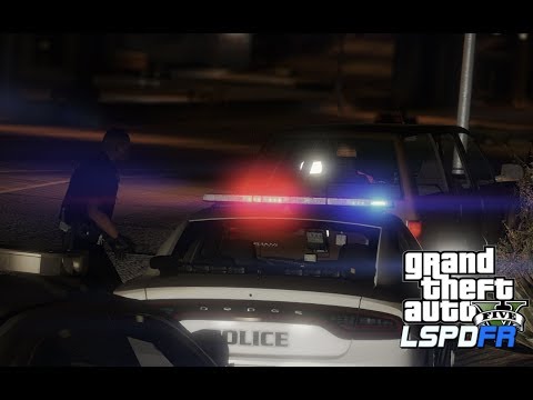 GTA 5 LSPDFR Police Mod | Los Santos Nights The Beat | 2016 Dodge Charger