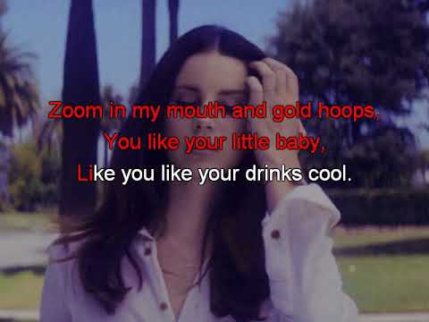 Lana Del Rey   Florida Kilos Karaoke