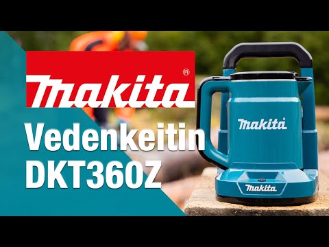 Makita DKT360Z LXT ® Akumuliatorinis virdulys, 18V X2 video