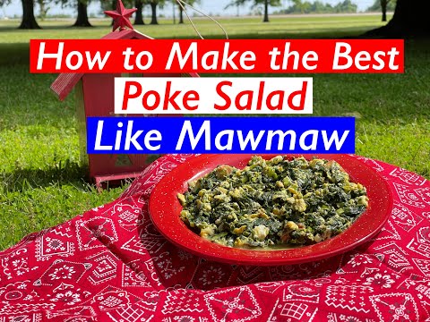 Poke Salad | Classic Southern | Recipe | Faye Thompson | @southerncooking
