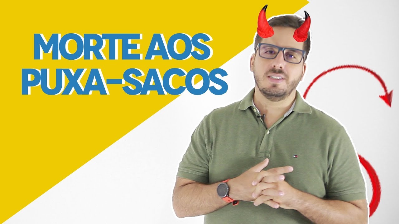 O PUXA SACO, COMO LIDAR COM ESTA PRAGA  | Augusto Uchoa - Comunicação Criativa