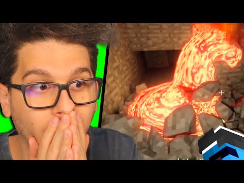I REACT TO SUPER REALISTIC MINECRAFT - ENG