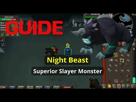 OSRS Night Beast Superior Slayer Monster Guide