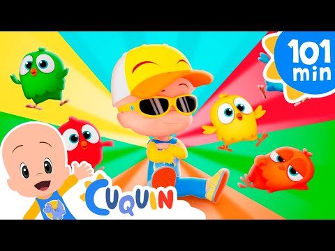 Pollito Amarillito 🐤🕺 y más canciones infantiles para bebés con Cleo y Cuquín