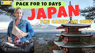 Minimalist Packing 7kg Carry-On-Only | 10 Days Tokyo, Japan