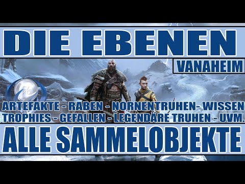 God of War Ragnarök - 100% Guide Vanaheim - Die Ebenen  - Alle Sammelobjekte