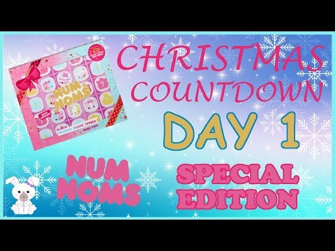 Christmas Countdown 2017 DAY 1 NUM NOMS 25 SPECIAL EDITION Blind Bags |SugarBunnyHops Video