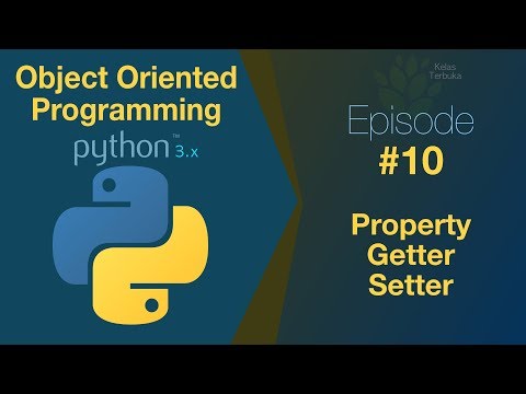 Belajar Python OOP 10 Getter dan Setter