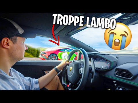 POV: guidi una Lamborghini *verde* a Dubai ma sei invisibile...