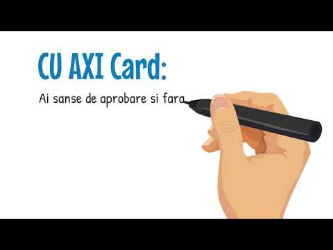 AXI Card – cu acest card de credit ai bani exact cand ai nevoie