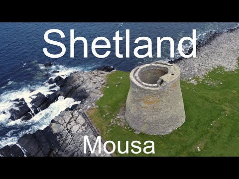 Mousa Broch - world's best broch - Shetland - cinematic