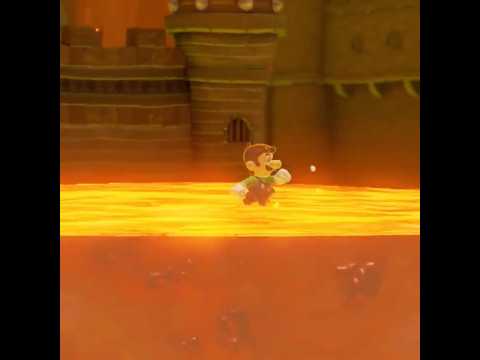 Walk on LAVA in Mario Maker 2!