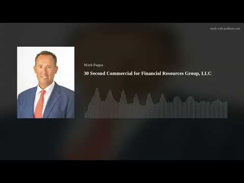 30 Second Commercial for Financial Resources Group, LLC