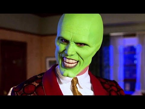 Jim Carrey's most iconic roles in the comedy "The Mask."