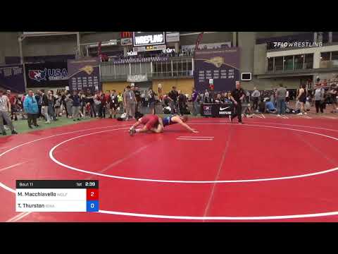 97 Kg Rr Rnd 2 - Michael Macchiavello, Wolfpack Wrestling Club Vs Tyler Thurston, Iowa 717d