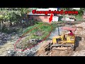 Completed soon, Urban development, Pour soil around the lake, By Bulldozer Mini, Dump Truck 5Ton