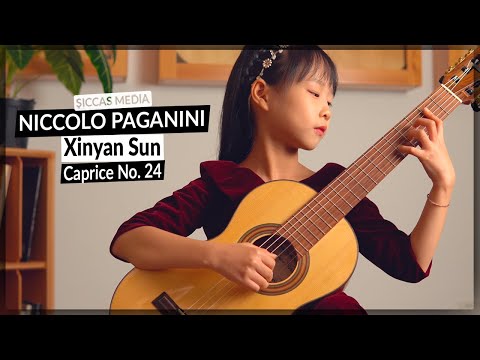 (MUST Watch) Cynthia (Xinyan) Sun plays Caprice No. 24 by Niccolò Paganini | Siccas Media