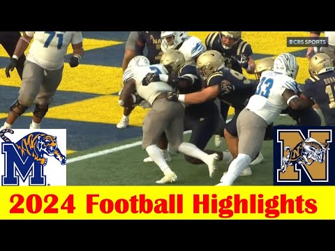 Memphis vs Navy Football Game Highlights 9 21 2024
