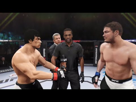 Bruce Lee vs. Matt Mitrione (EA Sports UFC 2) 🐲 - Dragon Fights 🐉