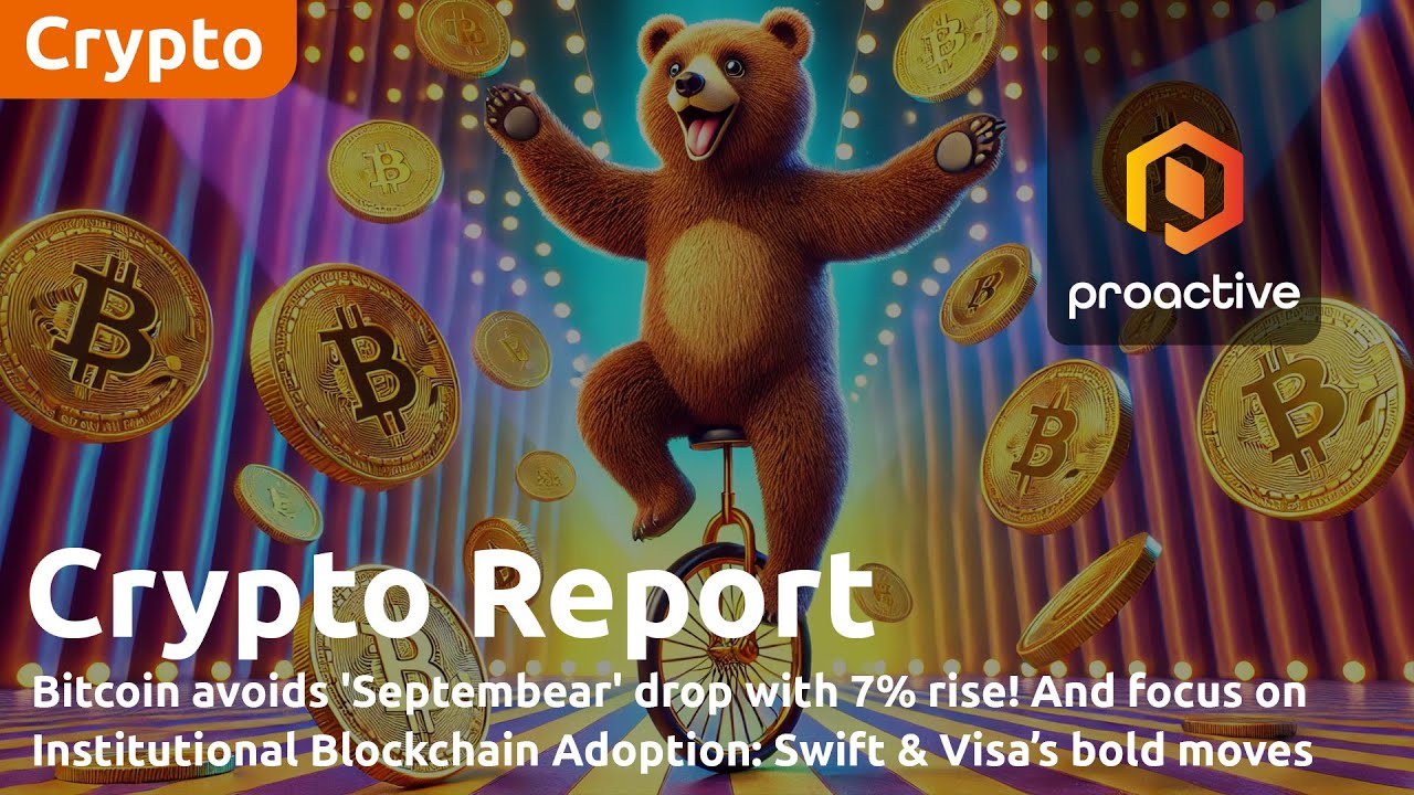 Bitcoin avoids 'Septembear' drop with 7% rise but October brings more volatility - Crypto Roundup