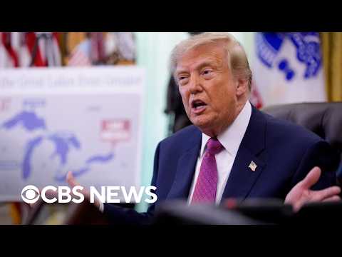 Trump taunts Canada by renaming Lake Ontario
