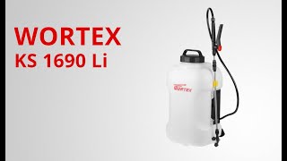 Cordless sprayer WORTEX KS 1690 Li