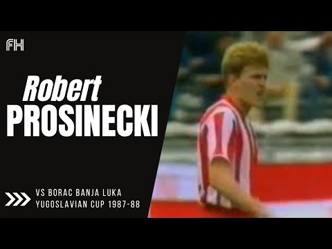 Robert Prosinecki ● Skills ● Crvena Zvezda 0-1 Borac Banja Luka ● Yugoslavian Cup 1987-88