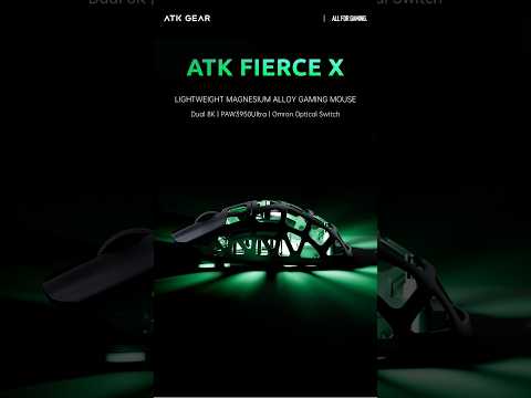 ATK FIERCE X Magnesium Alloy Mouse Unboxing#ATK #ATKFierceX #fyp #valorant #gaminggear #endgame