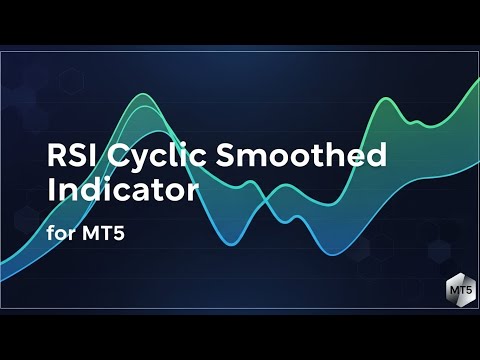 Video RSI Cyclic Smoothed Indicator for MT5