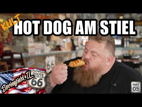 ROUTE 66 START! Cozy Dog – The first cult stop in Illinois!