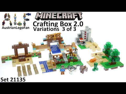 Vidéo LEGO Minecraft 21135 : La boîte de construction 2.0