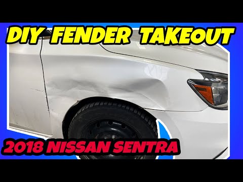 DIY 2016 - 2017 - 2018 Nissan Sentra Fender Takeout/Removal