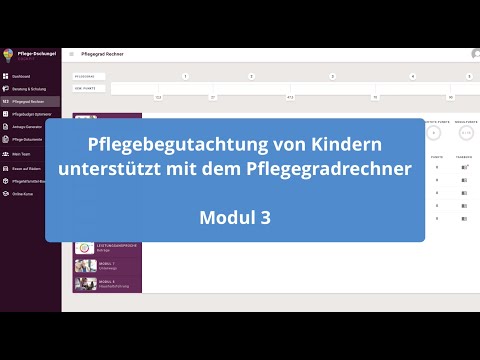 5.  Pflegegradrechner Kinder - Modul 3