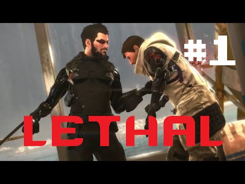 Deus Ex: Mankind Divided l Lethal Walkthrough - M1 Black Market Buy - Part 1