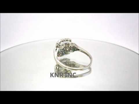 ROUND CUT DIAMOND ENGAGEMENT RING ANTIQUE STYLE 2.31CTW - KNR INC - 251
