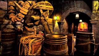 Pirates of the Caribbean queue line opening music 1 hour loop