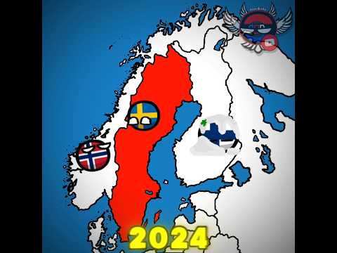 Sweden's History 🇸🇪☃️ | #countryballs #sweden #history #shorts