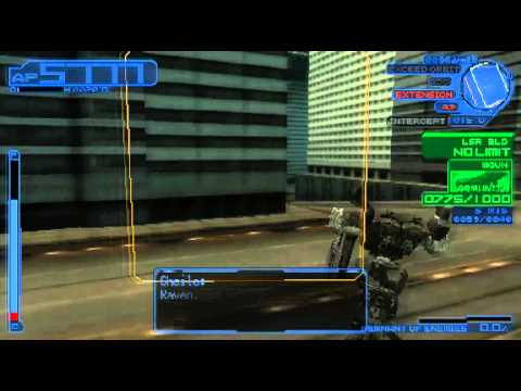 armored core silent line psp save